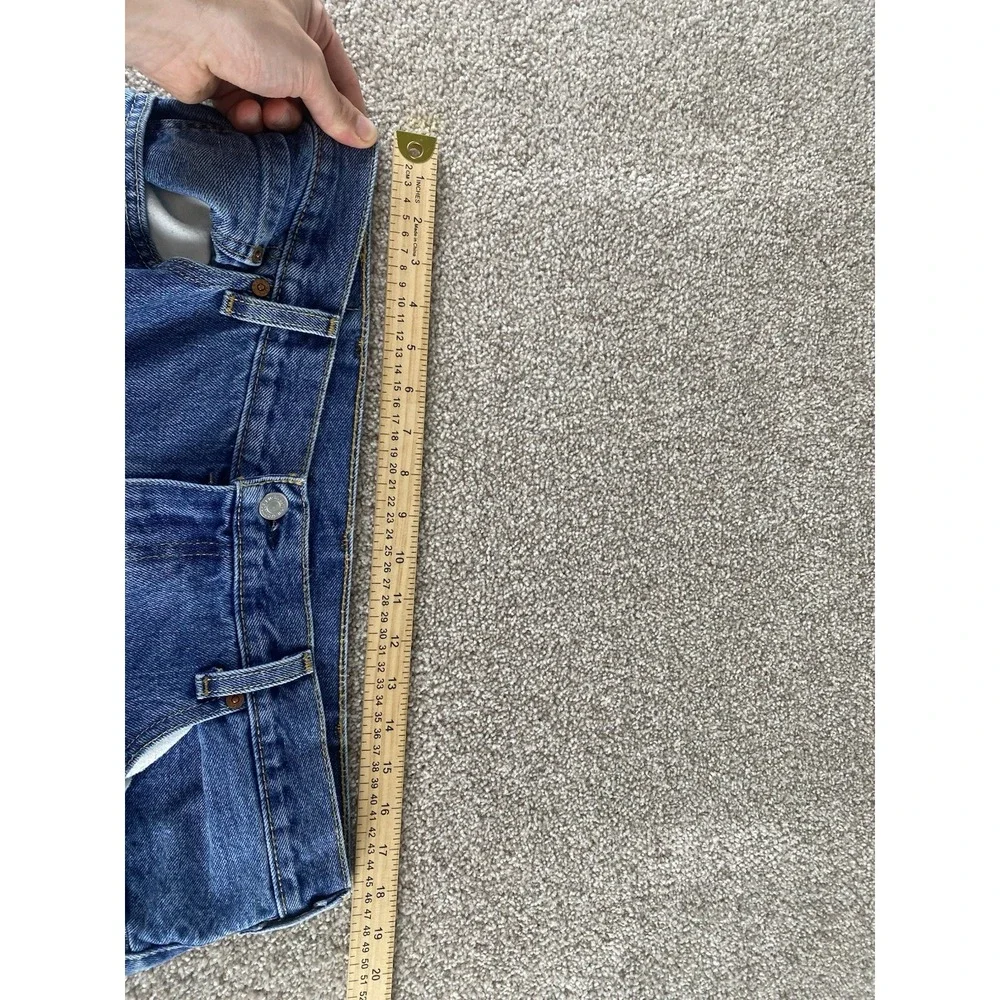 Levi's 517 Bootcut Medium Wash Jeans Mens 36x32 Cotton Whiskered Western Work